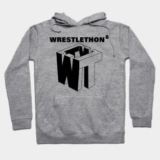 Wrestlethon 6 Black Logo Hoodie